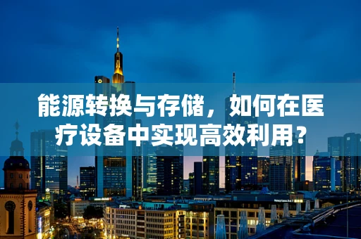 能源转换与存储，如何在医疗设备中实现高效利用？